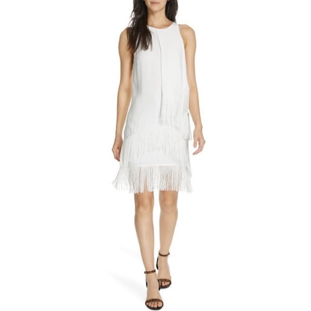 New Joie Amiyah Dress Porcelain color size 4